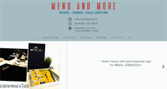 Desktop Screenshot of menu-n-more.com